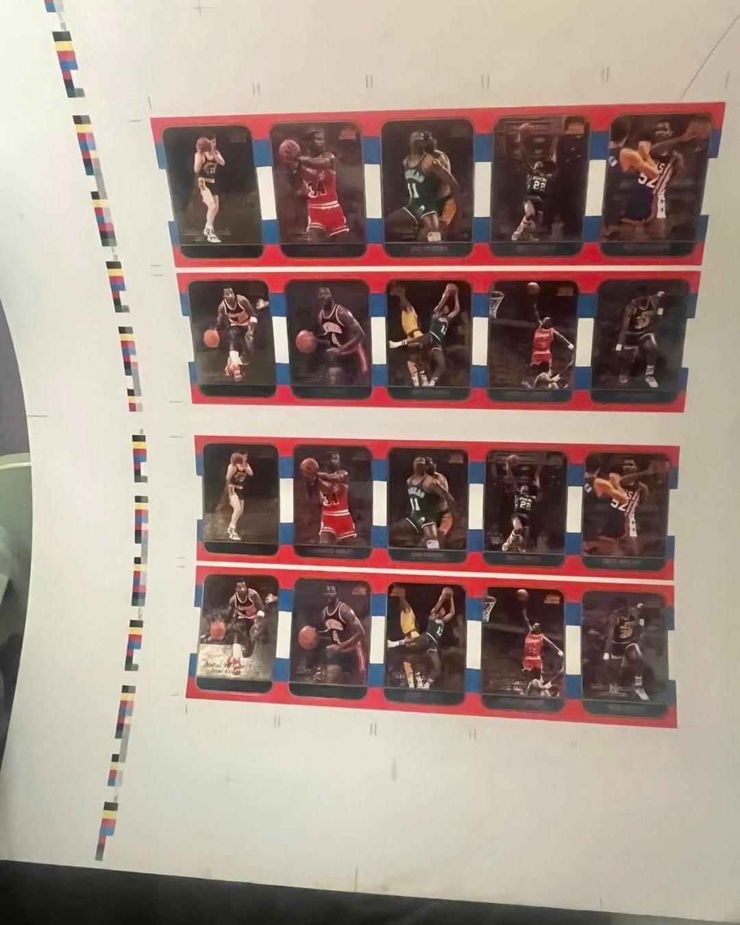 Someone gave him this uncut sheet 29 years ago 😱 Growing up in