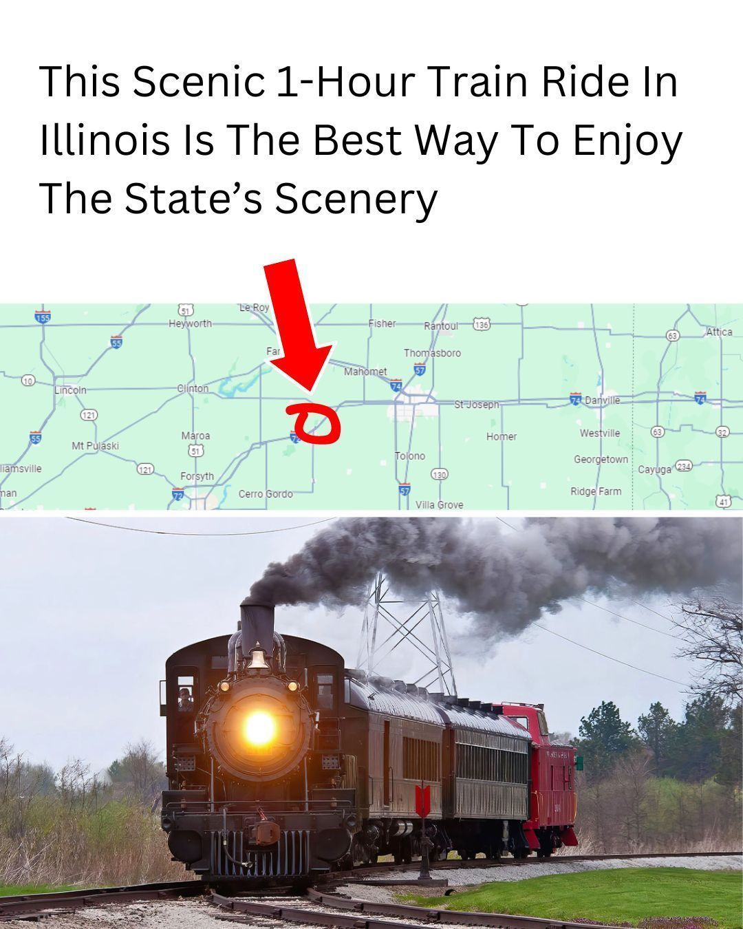 Illinois Family Destinations - Enjoy the scenery on this scenic 1-hour ...