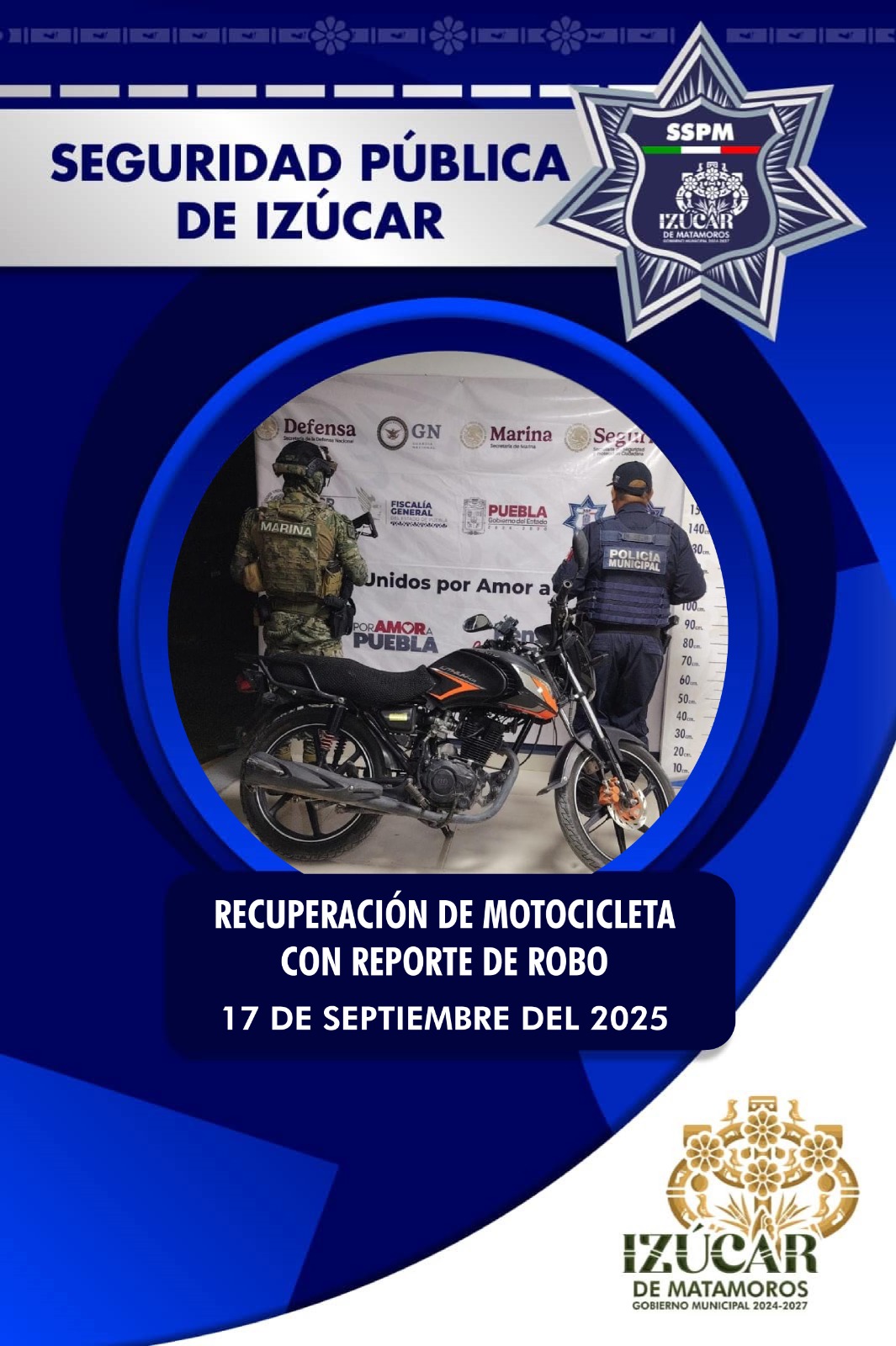 Secretaria de Seguridad Publica de Izúcar de Matamoros