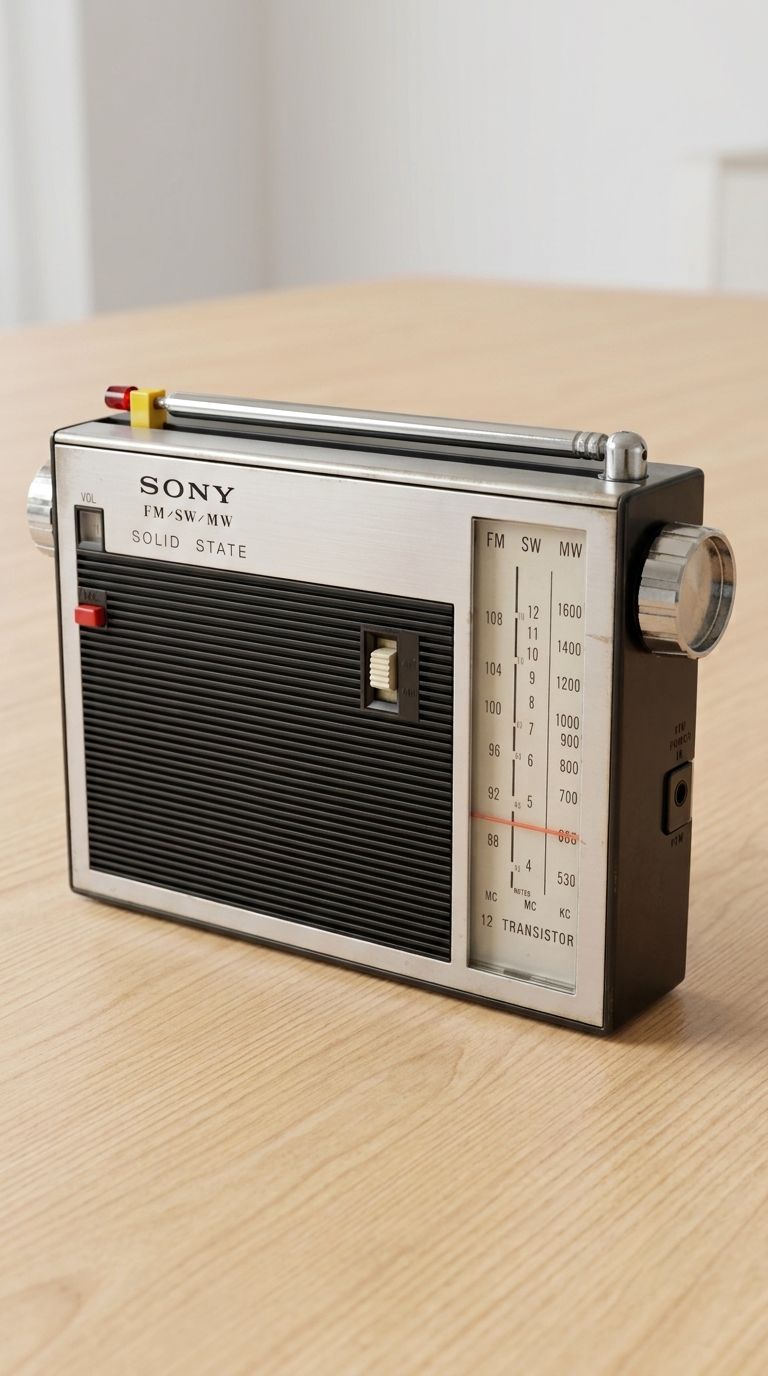 Sony Solid State 11 TFM-110F Radio