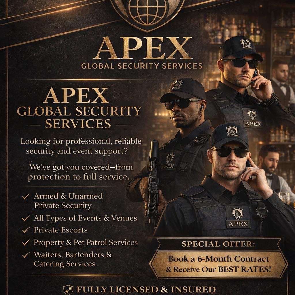 Apex Global Security service | Riverside CA