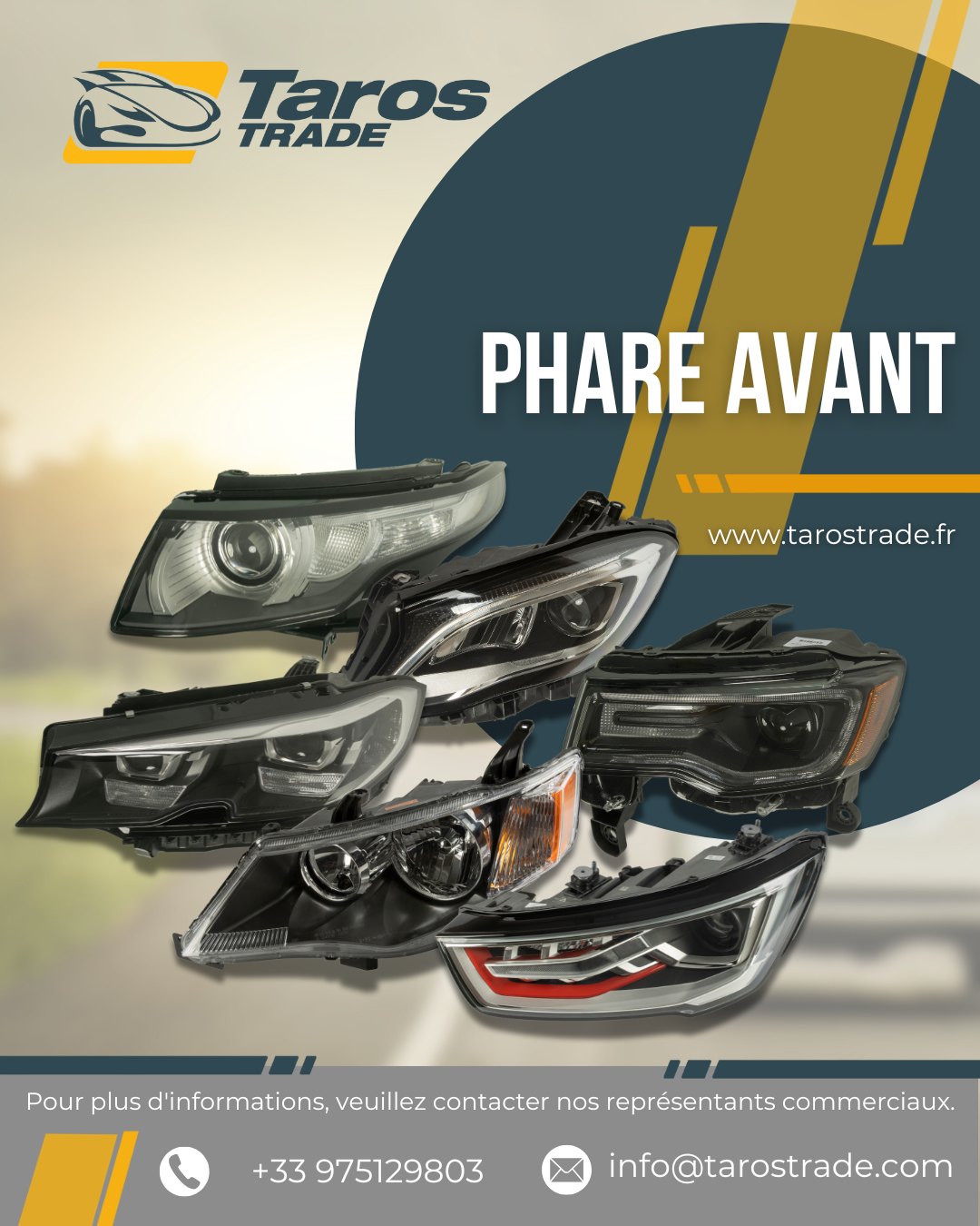 Kit De Réparation Phare Gauche Taros Trade 347515 - Compatible Peugeot 308 2017+