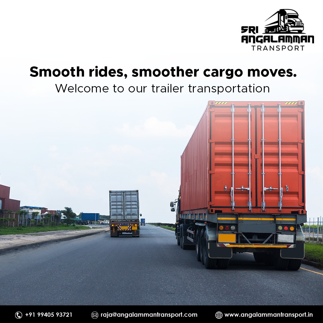 Sri - Experience the thrill of smoother rides and seamless cargo ...