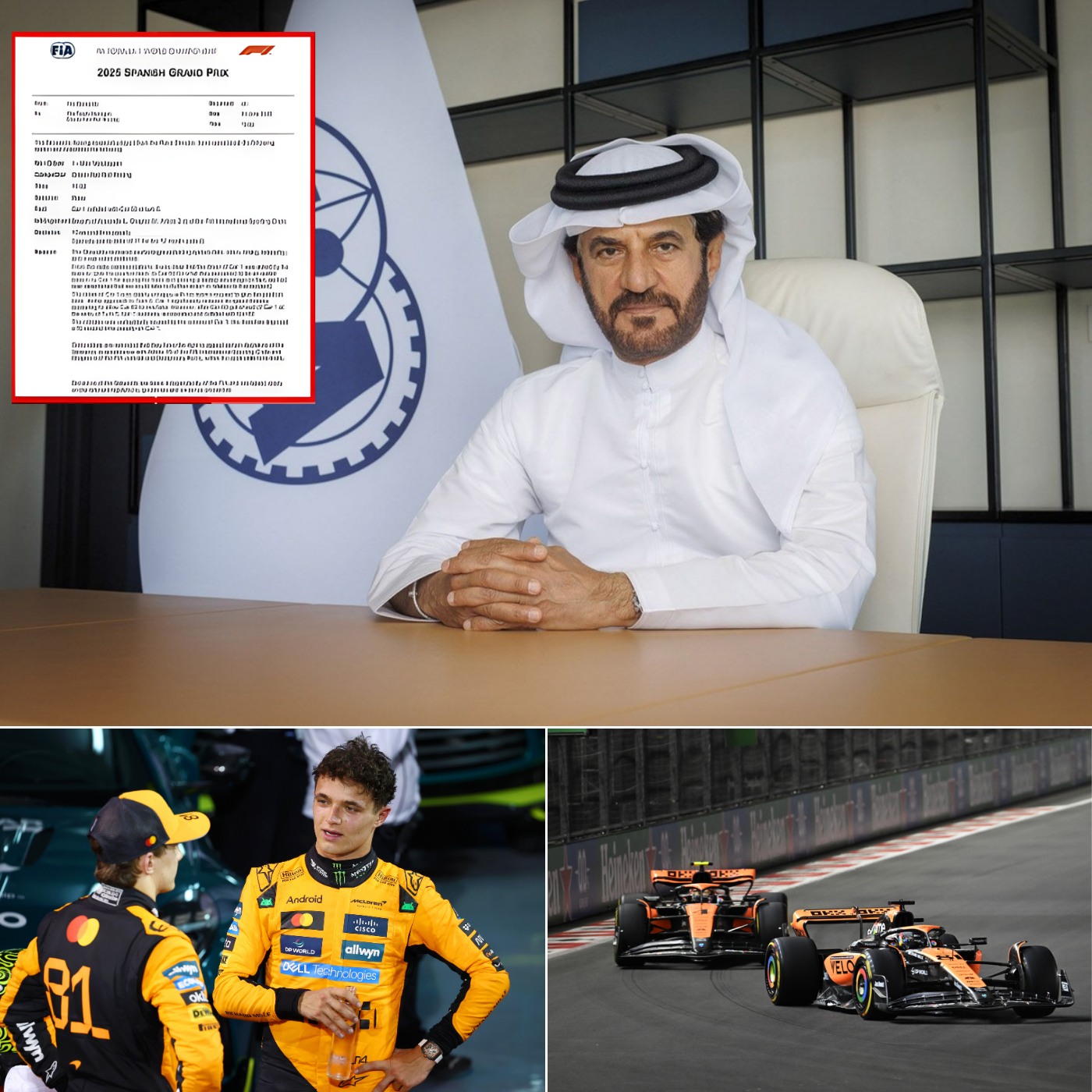 Formula - OFFICIAL CONFIRMATION🛑: McLaren Racing Team Disqualified ...