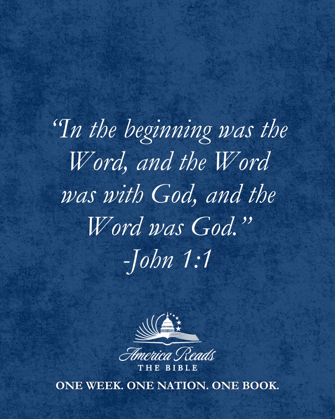 America - “In the beginning was the Word, and the Word was with God ...