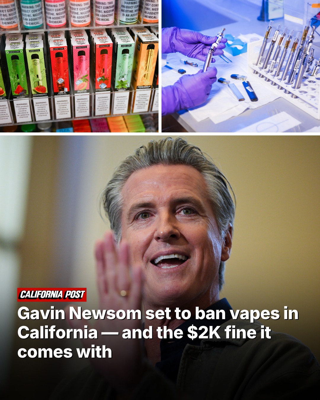 can you buy disposable vapes in california is one step closer to banning nicotine Flavor:Strawnana Ice Cream Calming Aspire Nautilus BVC Clearomizer