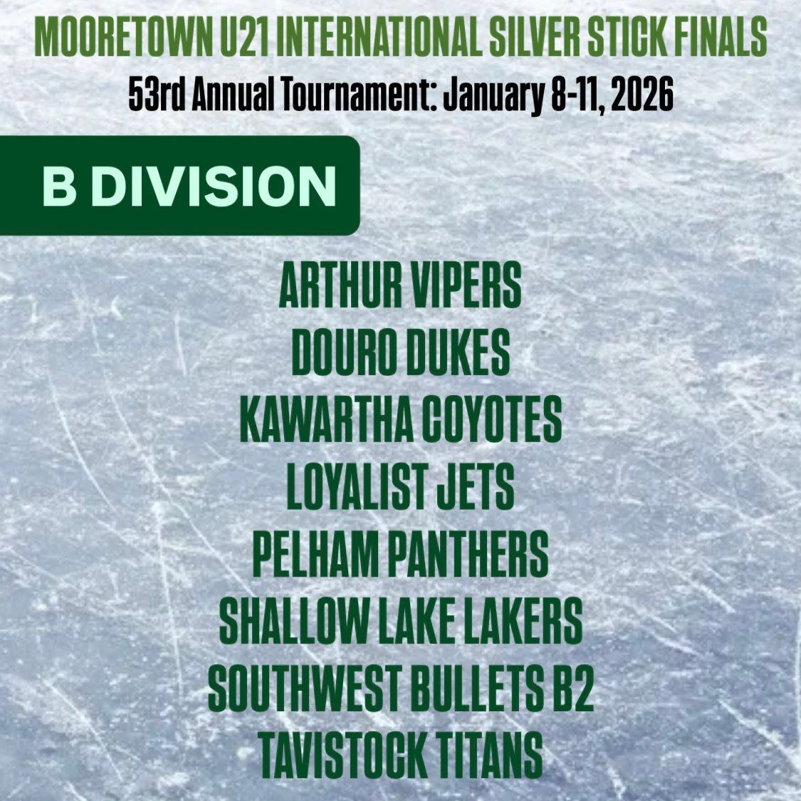 Mooretown Silver Stick | Mooretown ON