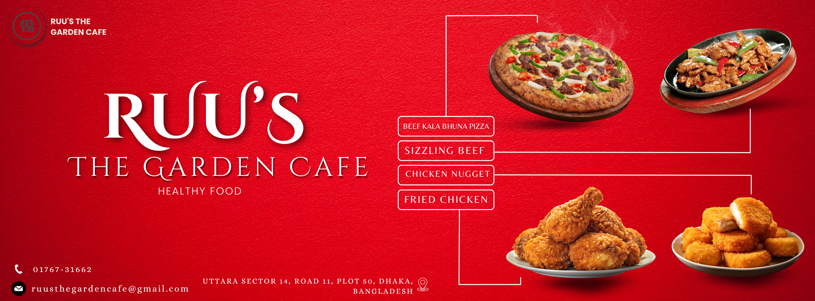 Ruu'S The Garden Cafe | Dhaka