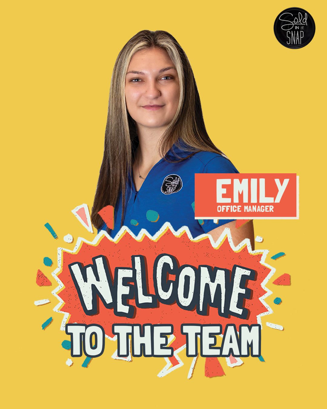 Sold in a Snap - 📢 Exciting news! We’re thrilled to welcome Emily as ...