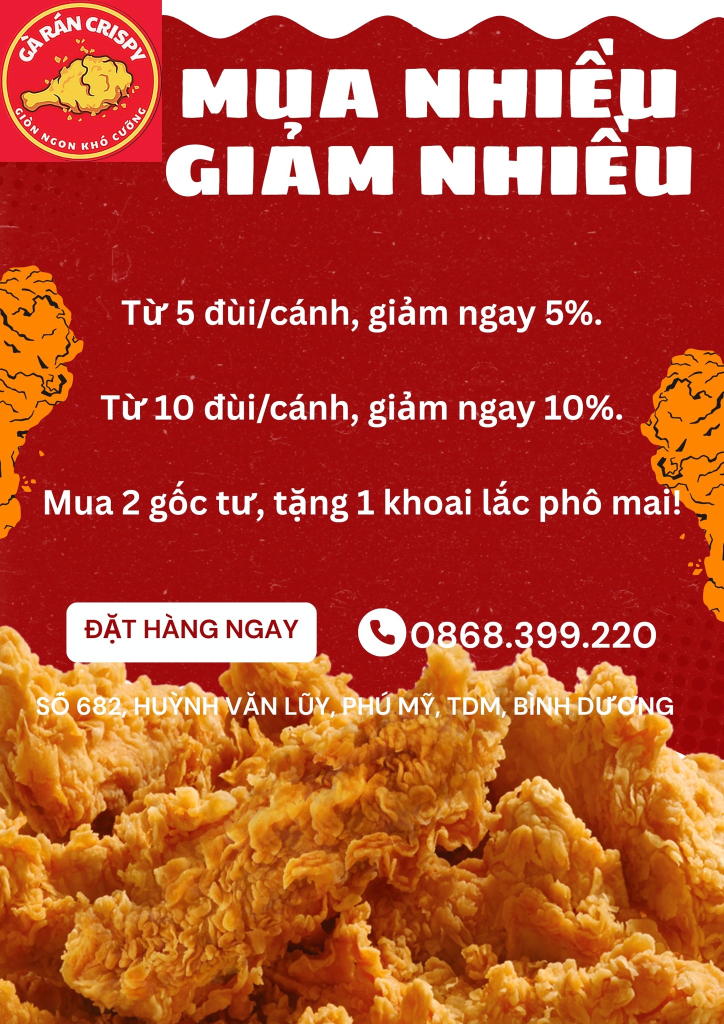 Gà Rán Crispy | Thu Dau Mot