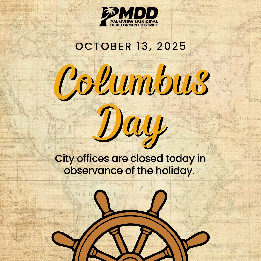 In observance of... - Palmview Municipal Development District | Facebook