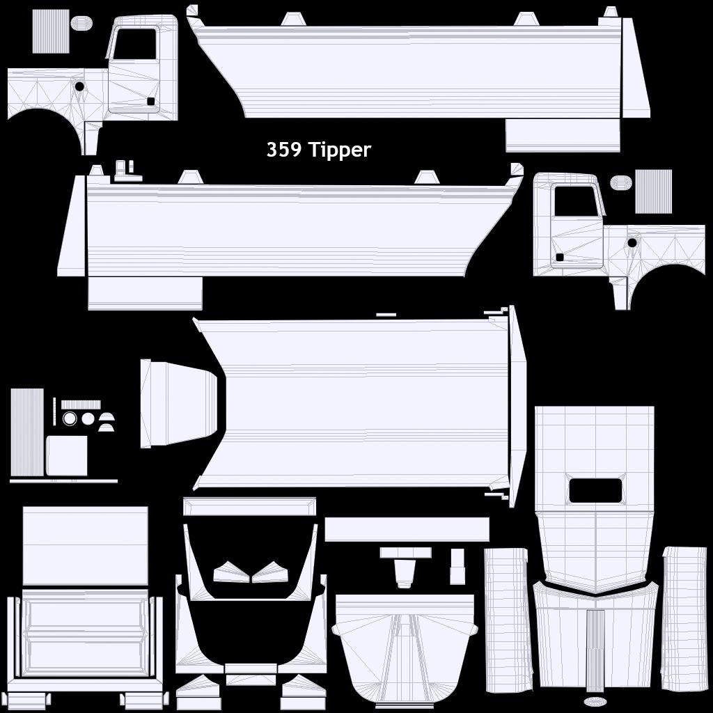TRUCK SIMULATOR BIG RIGS' SKINS TEMPLATES. - Clojistix Gaming | Facebook
