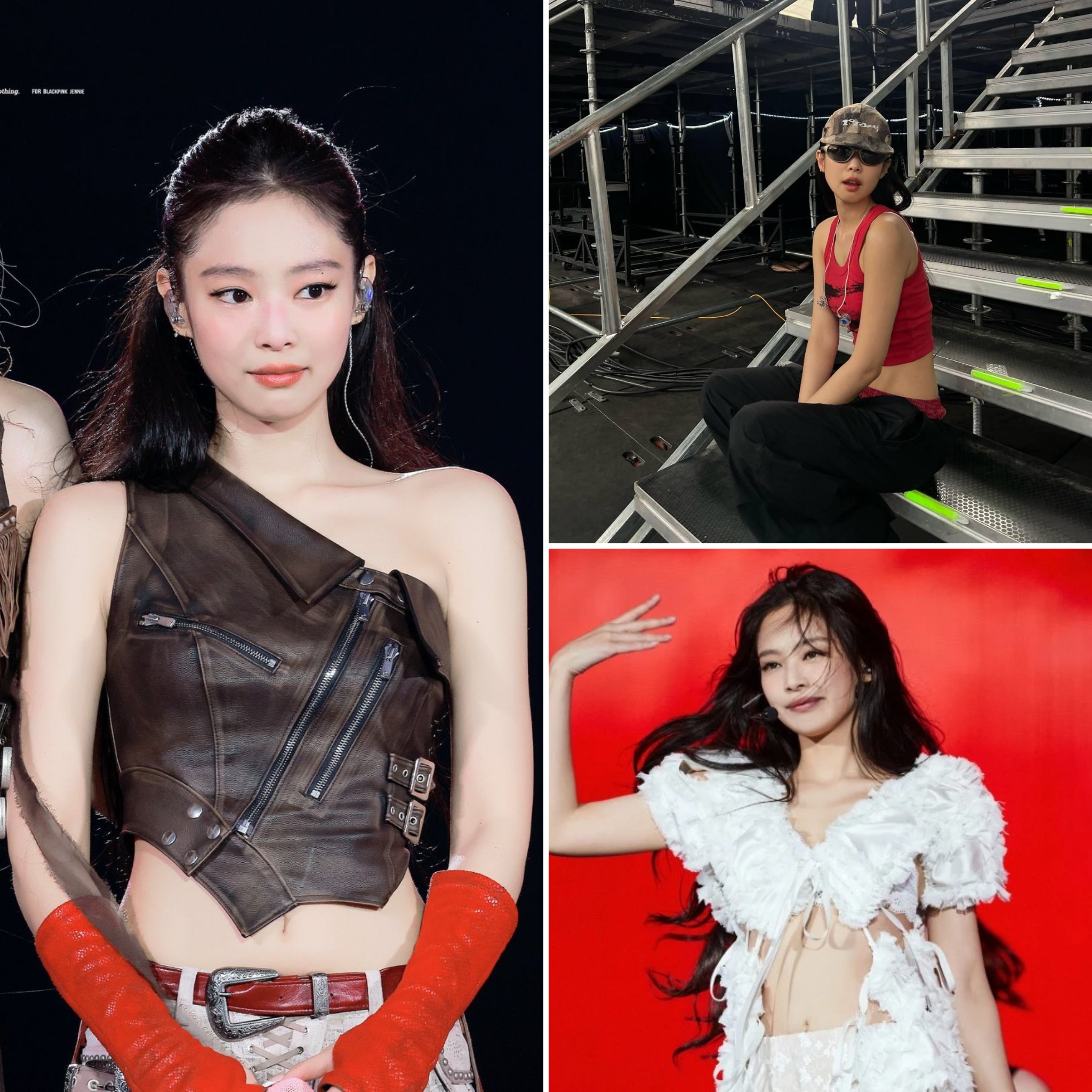 Blackpink's Jennie performing on stage