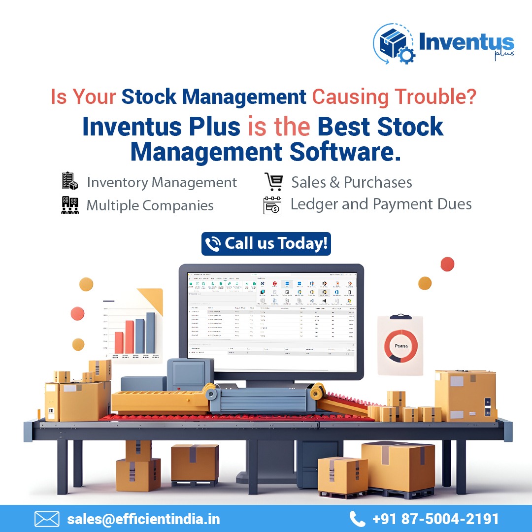 Inventus - 📦 Tired of messy spreadsheets and manual stock tracking? It ...