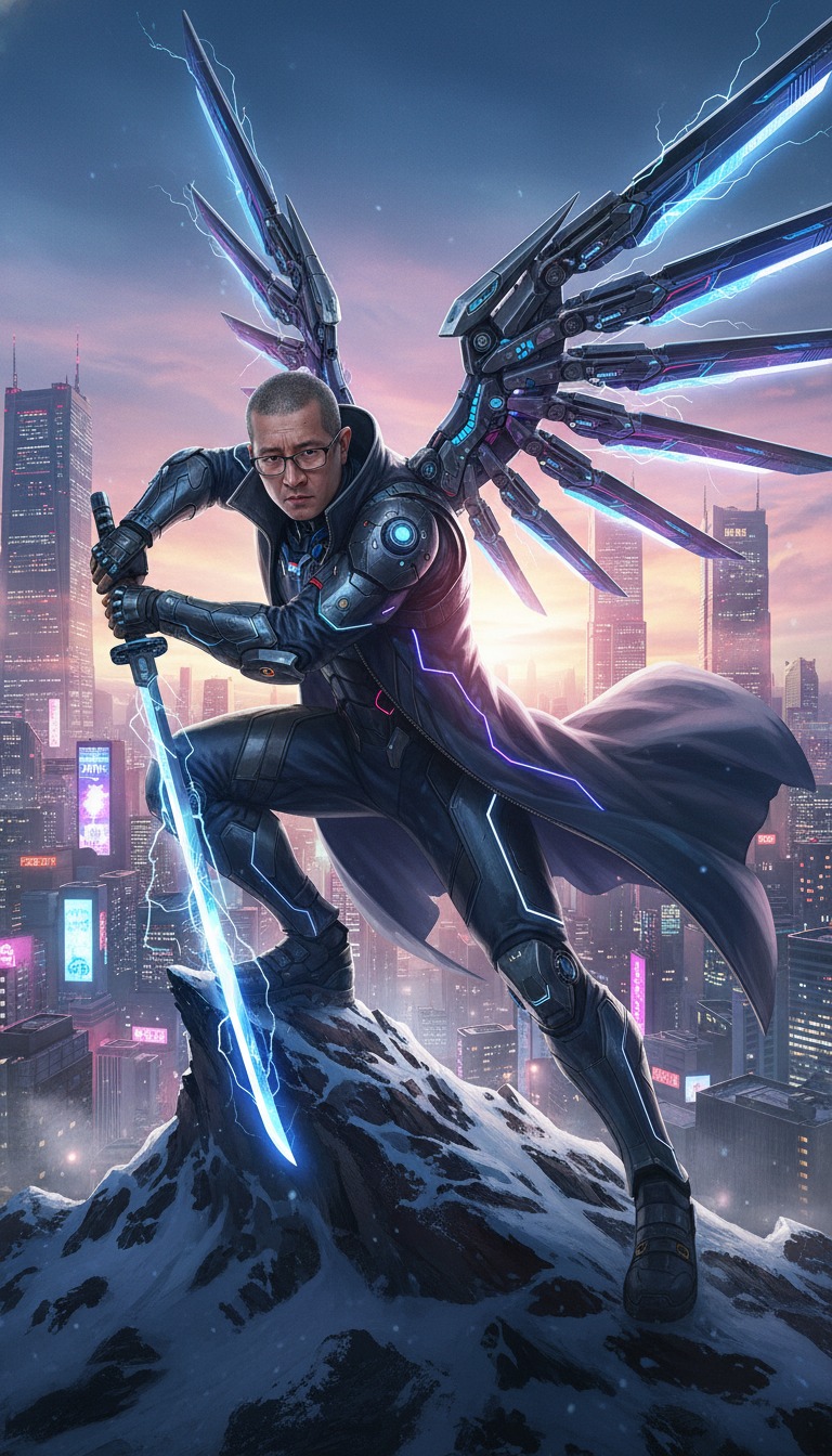 Fictional male character concept
