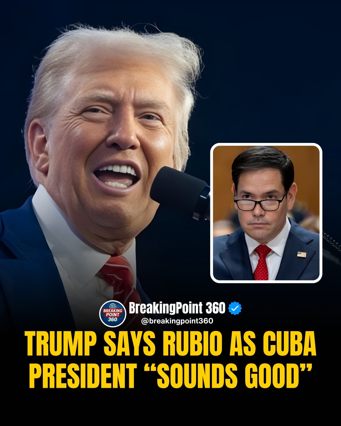 BreakingPoint - Trump says Rubio as Cuba president “sounds good” — NEW ...