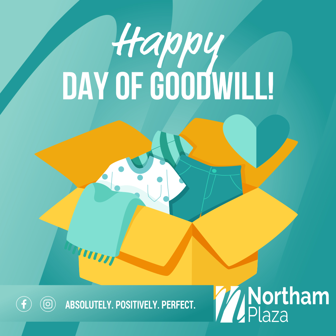 Happy Day of Goodwill! On this special day, we celebrate kindness