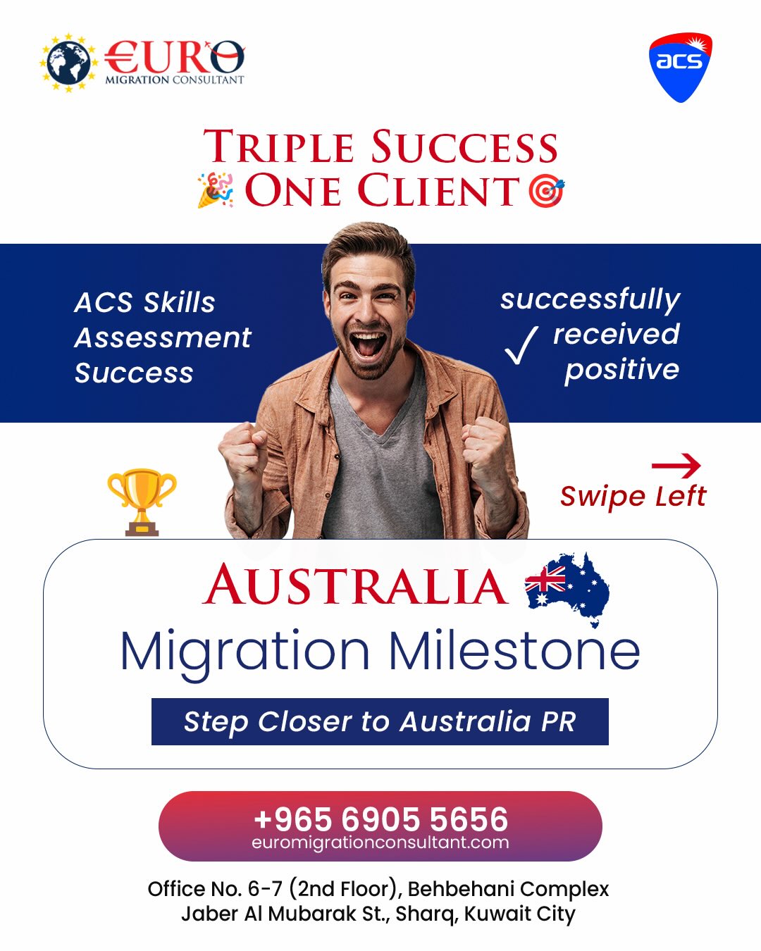 🎉 ACS SUCCESS STORY 🇦🇺... - Euro Migration Consultant | Facebook