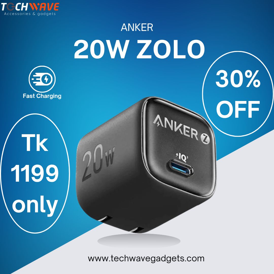 Anker💥 zolo 20w Adapter. 📦 Model:... - Techwave Gadgets | Facebook