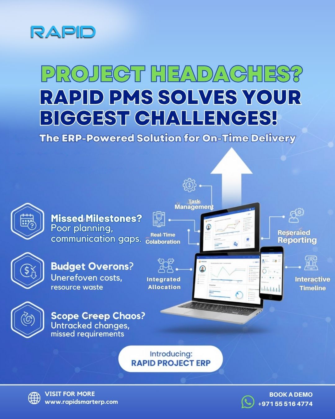 Rapid - Project Deadlines Giving You a Headache? Say goodbye to missed ...