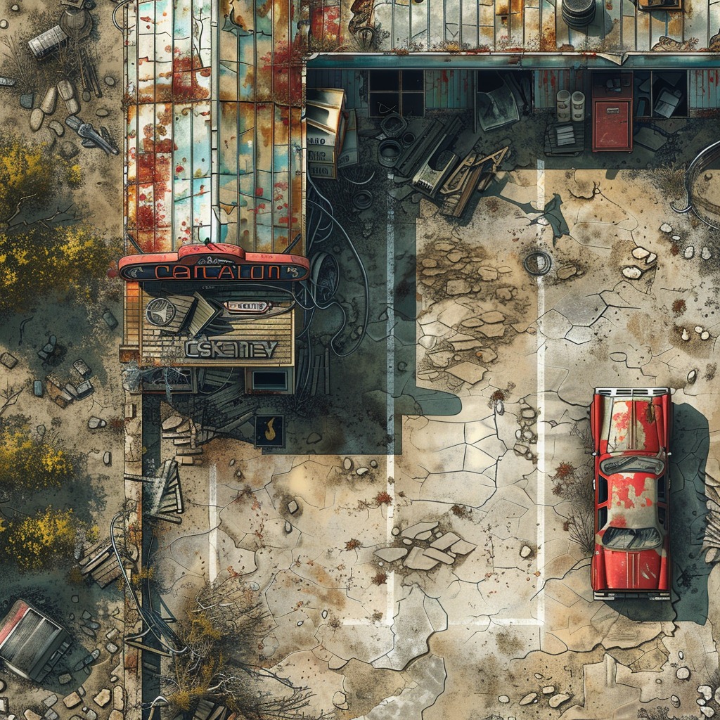 RPG - Venture into the aftermath with our RPG Post-Apocalypse map ...