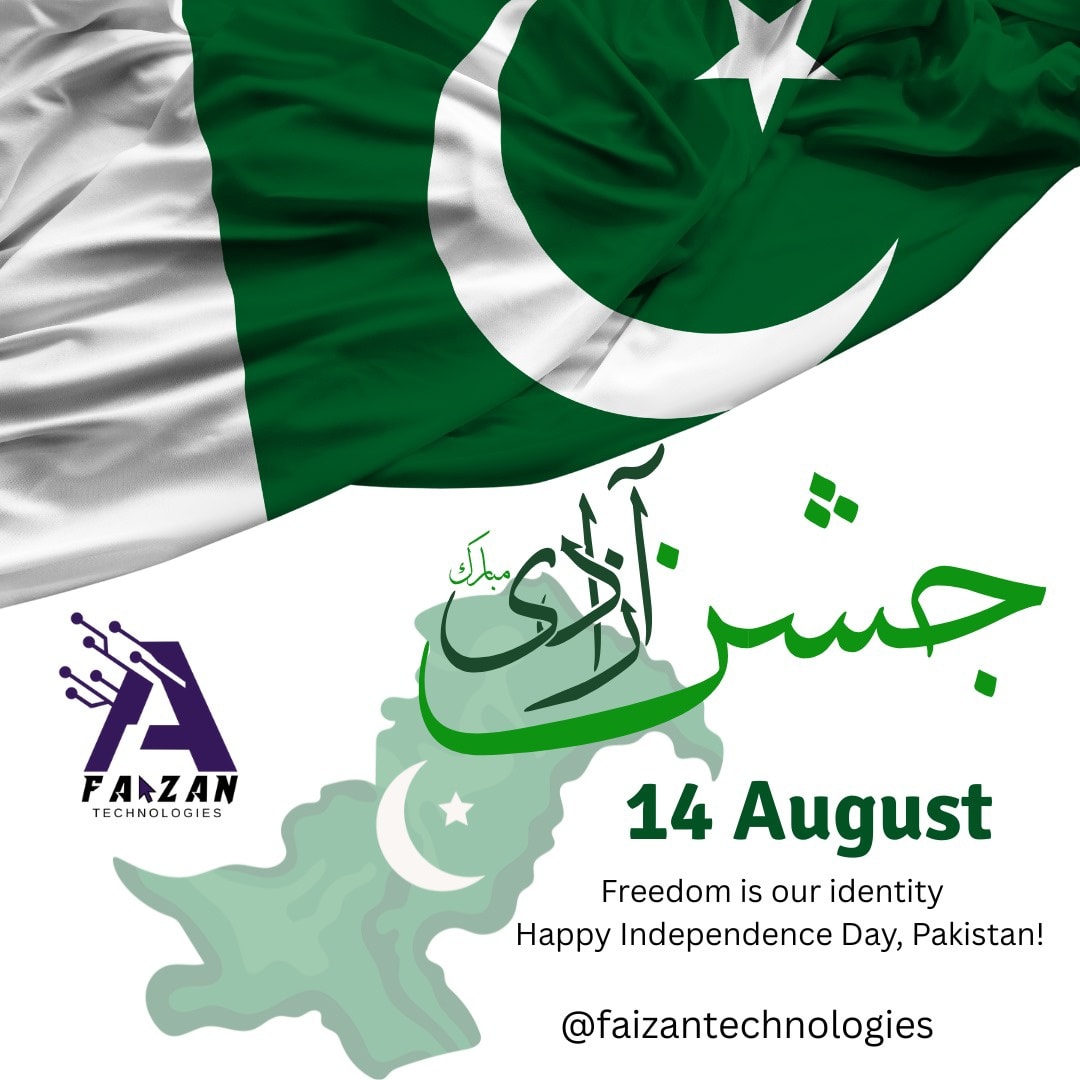Faizan - 🇵🇰 Jashn-e-Azadi Mubarak! 🎉 On this 14th August, we celebrate ...