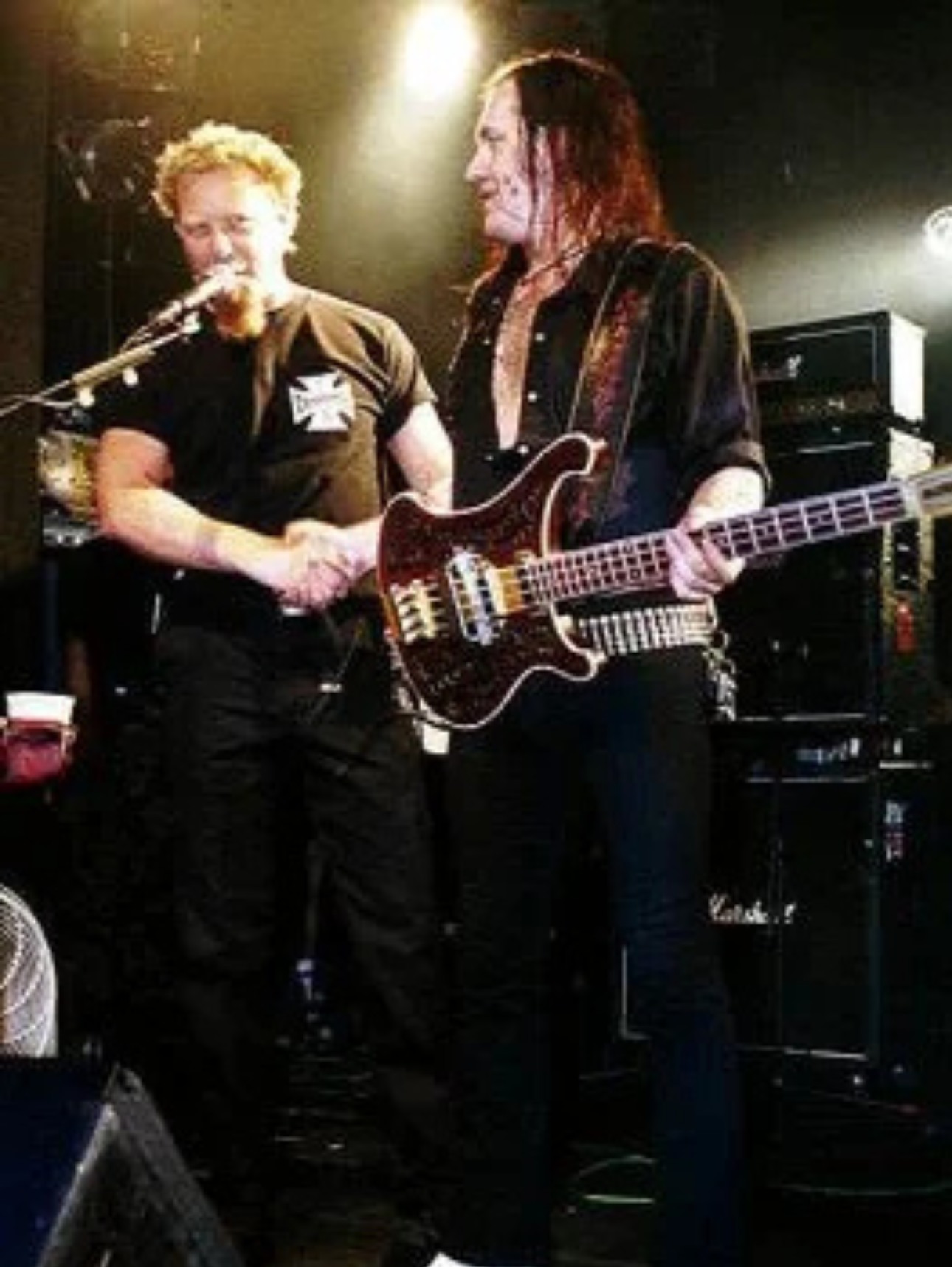 Throw'n it way way back to James Hetfield leaving the old MoonEyes