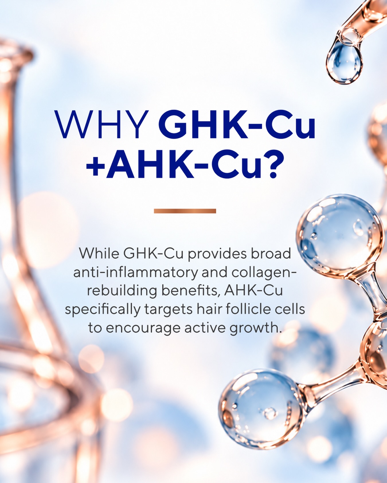 ahk-cu copper peptide hair growth study peptides for skin and renewal with GHK-Cu and Type:Vial
