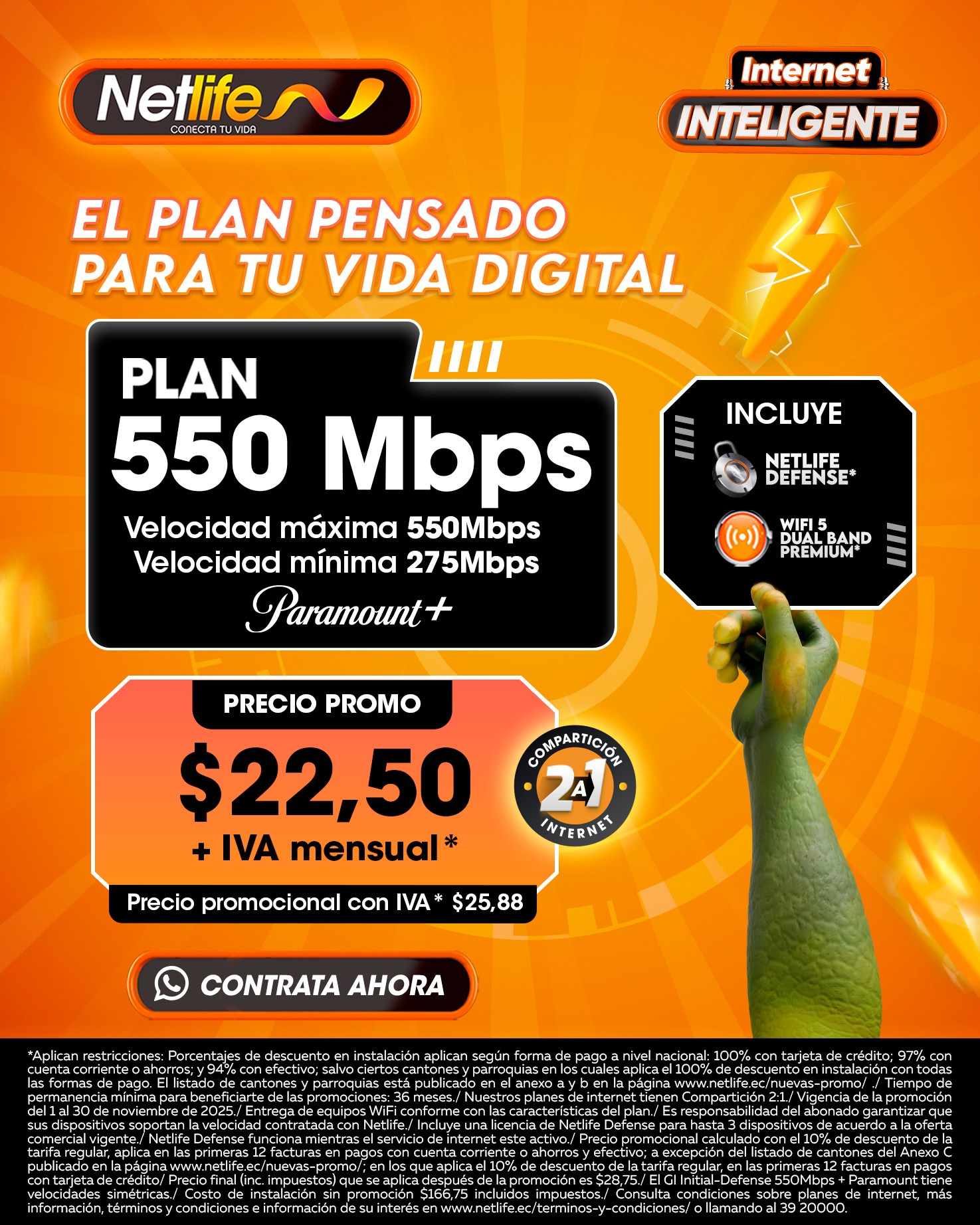 NetLife Distribuidor Autorizado SmartNet-Coca