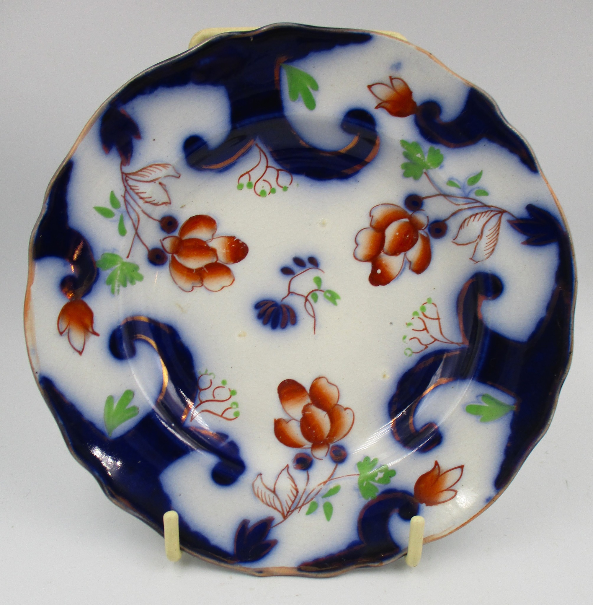 Tenby pattern cup and saucer with symbolic rebirth design