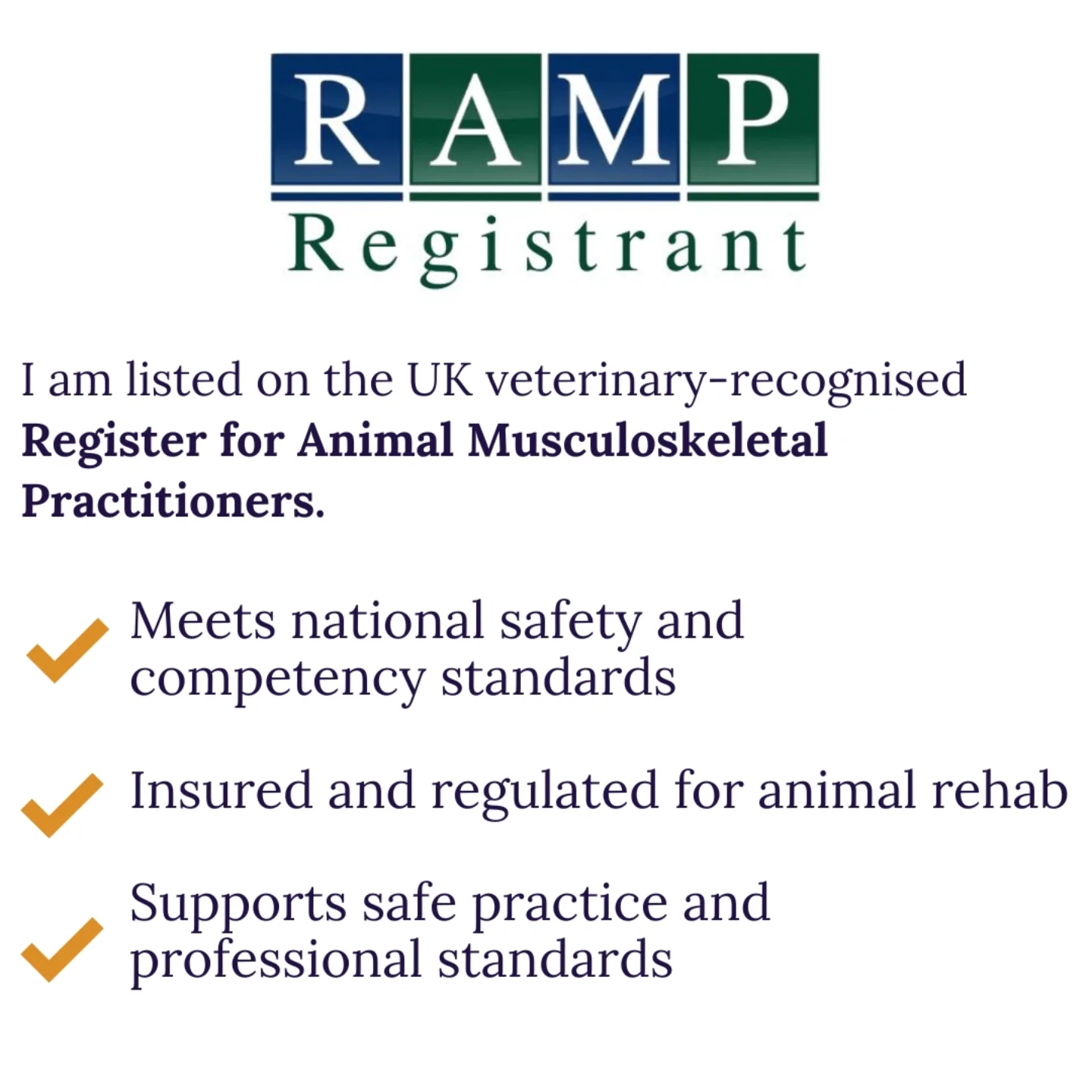 Molly Smith Physiotherapy - ACPAT Veterinary Physiotherapist