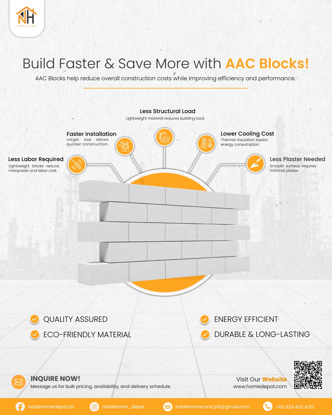 Noblehome Depot - Build faster & save more with AAC... | Facebook