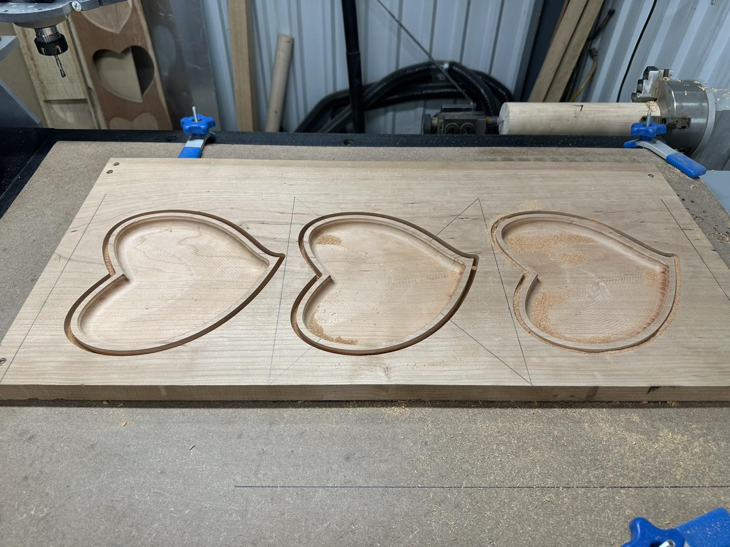 The C-Company - Router Heart catch-all trays | Facebook