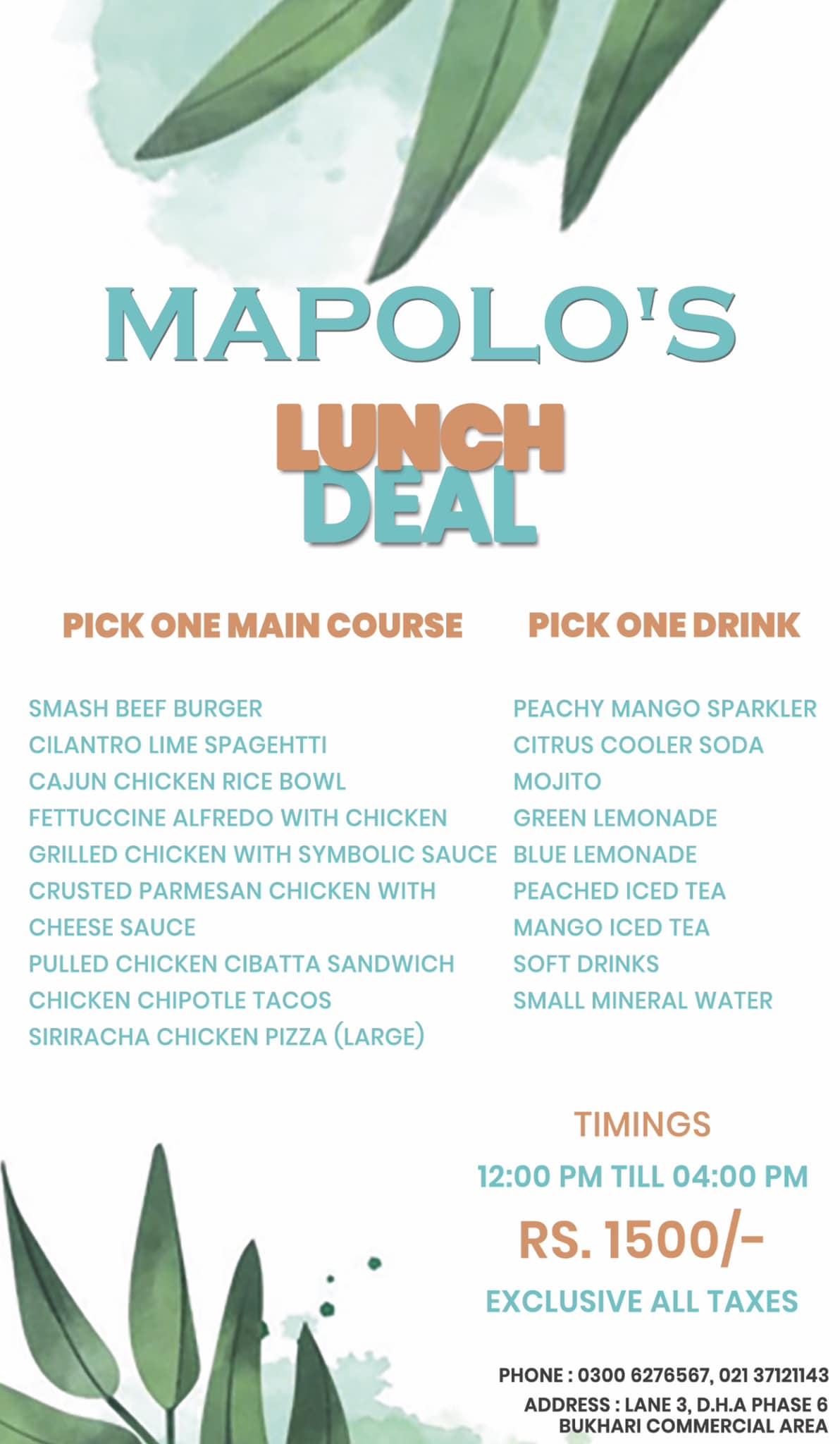 Mapolo’s - Your favorite lunch deal just got even better... | Facebook