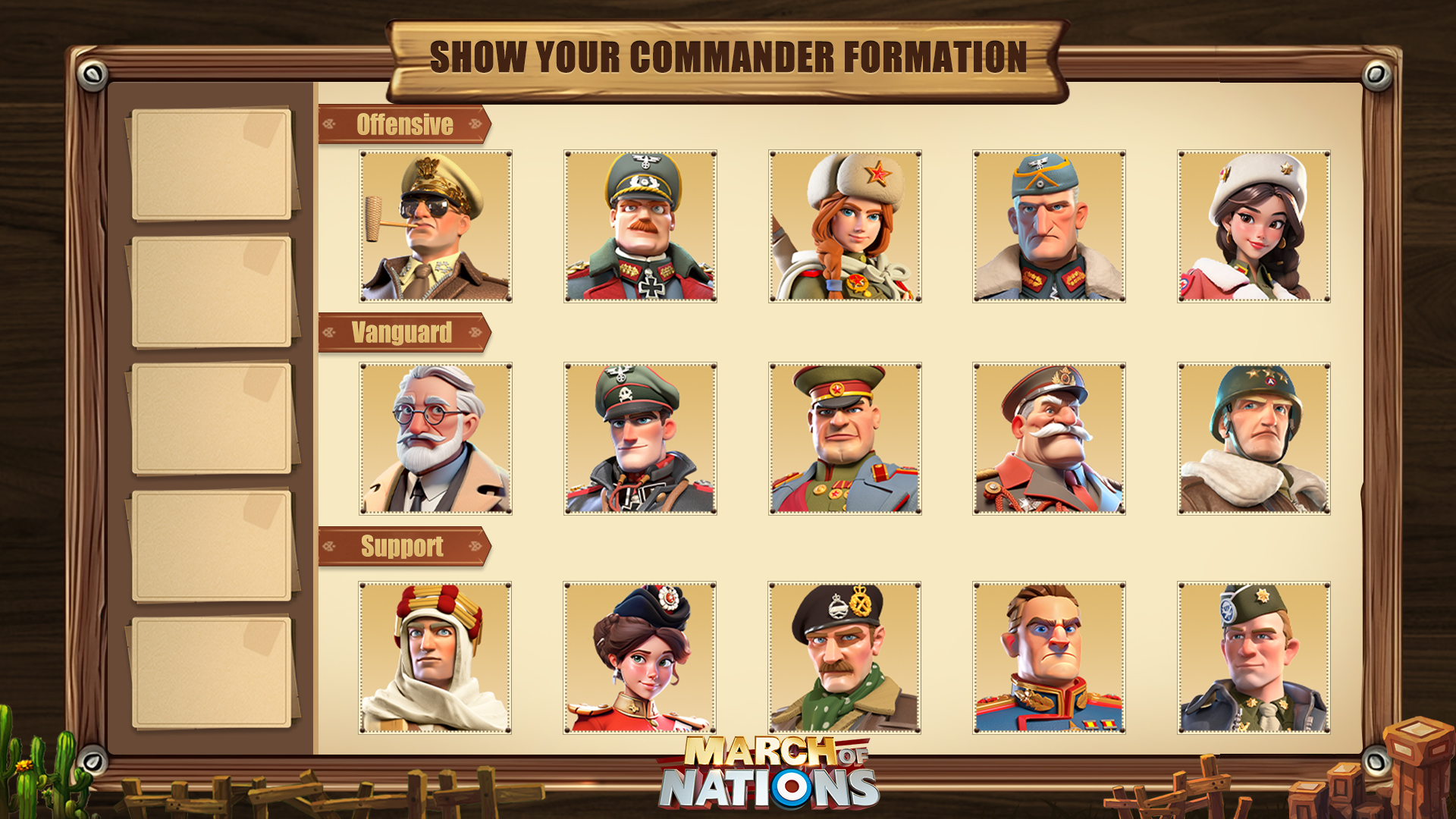 March - ⚔️ Create Your Unique Battle Formation and Conquer! ⚔️ ...