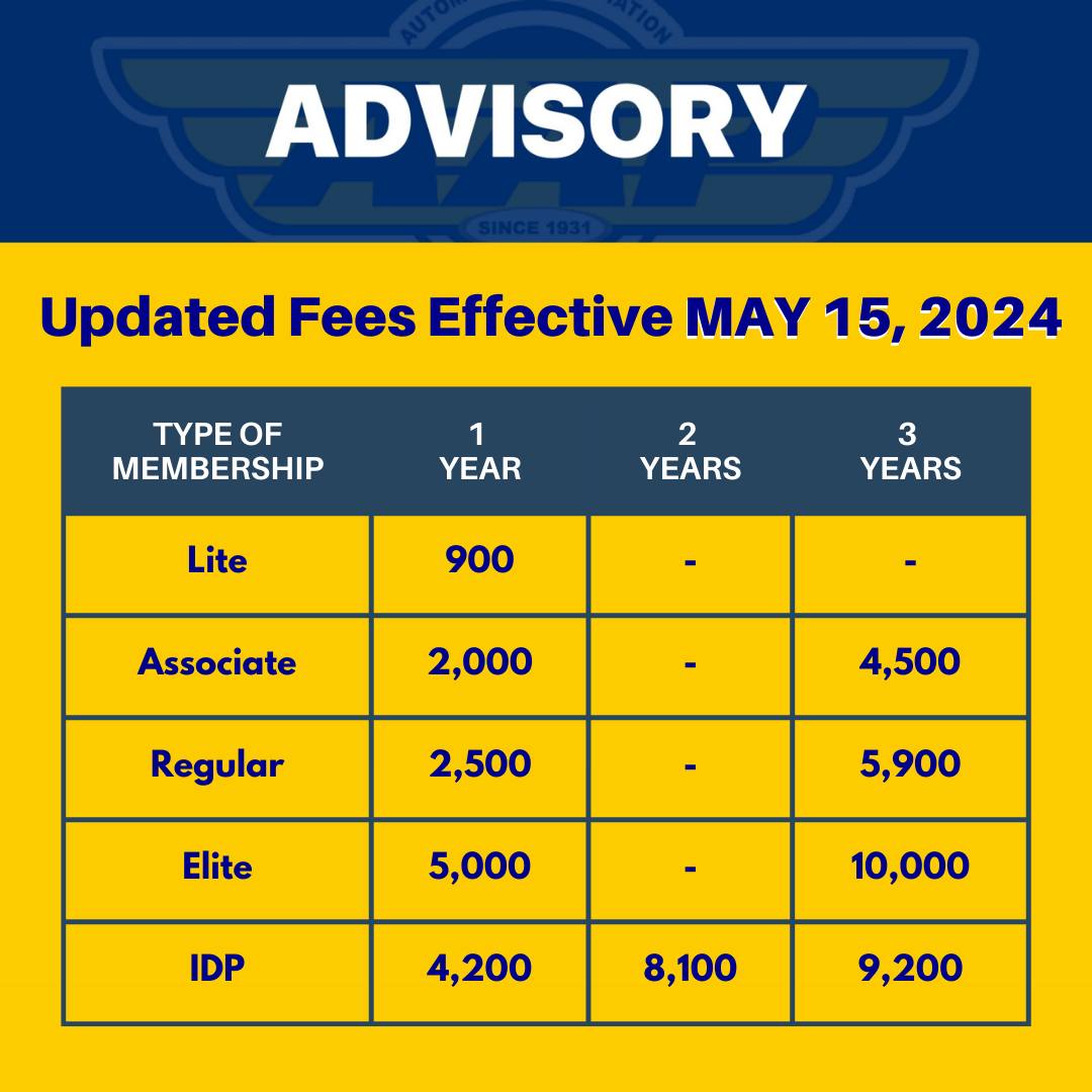 AAP Manila - Please be informed that the updated AAP... | Facebook