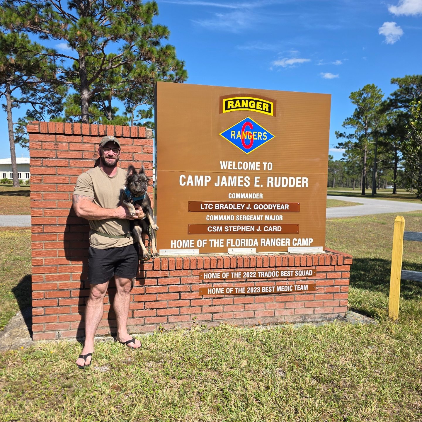Lesser - Well, it turns out I finally got to go to Ranger School — just ...
