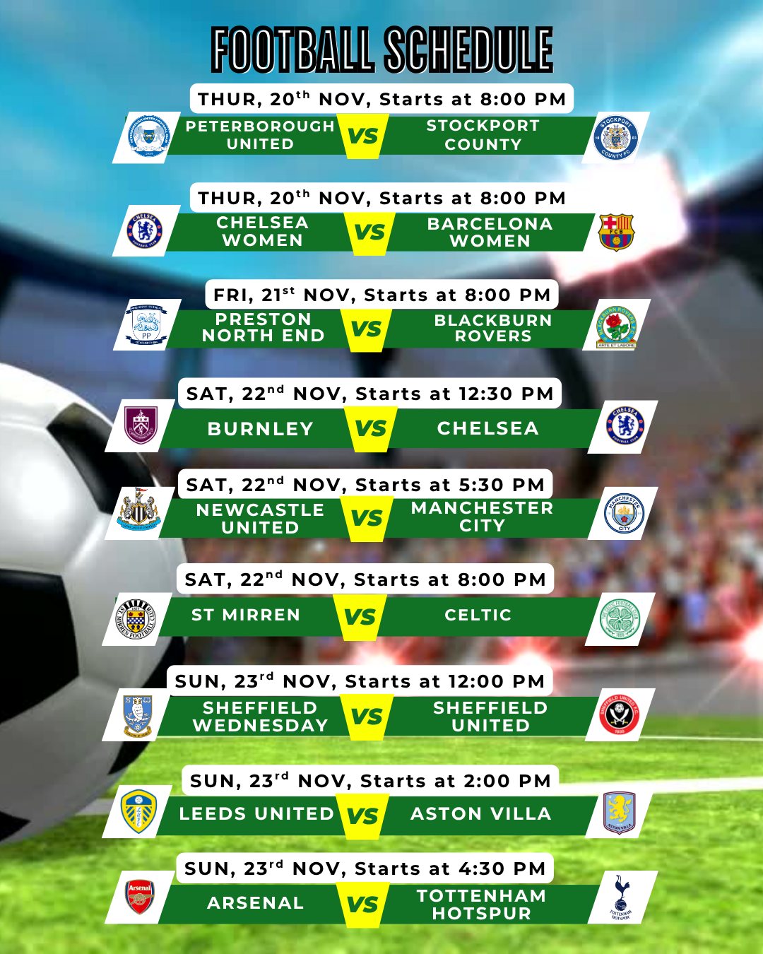 The Wheatsheaf - 🏉⚽ It’s a big week of sports! 🍻 We’ve... | Facebook