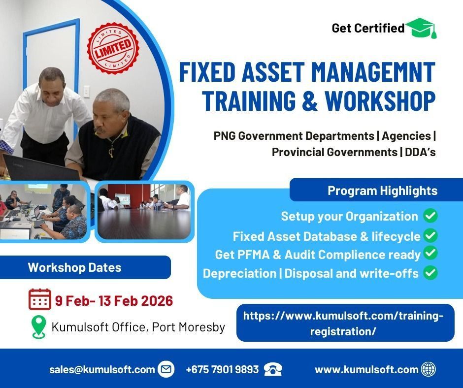 Kumulsoft Ltd - 📢 Feb Batch: FIXED ASSET MANAGEMENT... | Facebook