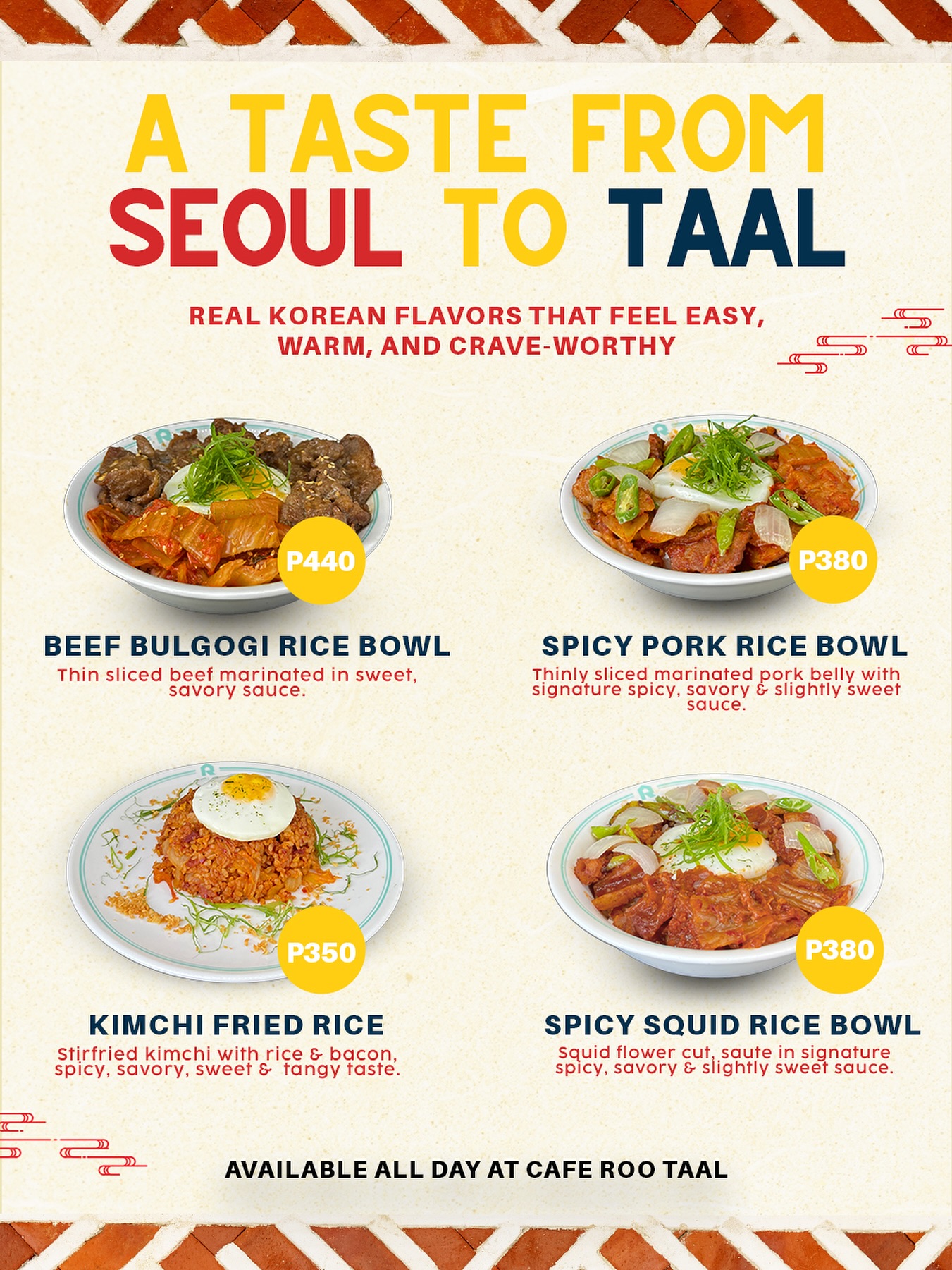 Feeling Seoul good? Spice up... - Cafe Roo Laurel Batangas | Facebook
