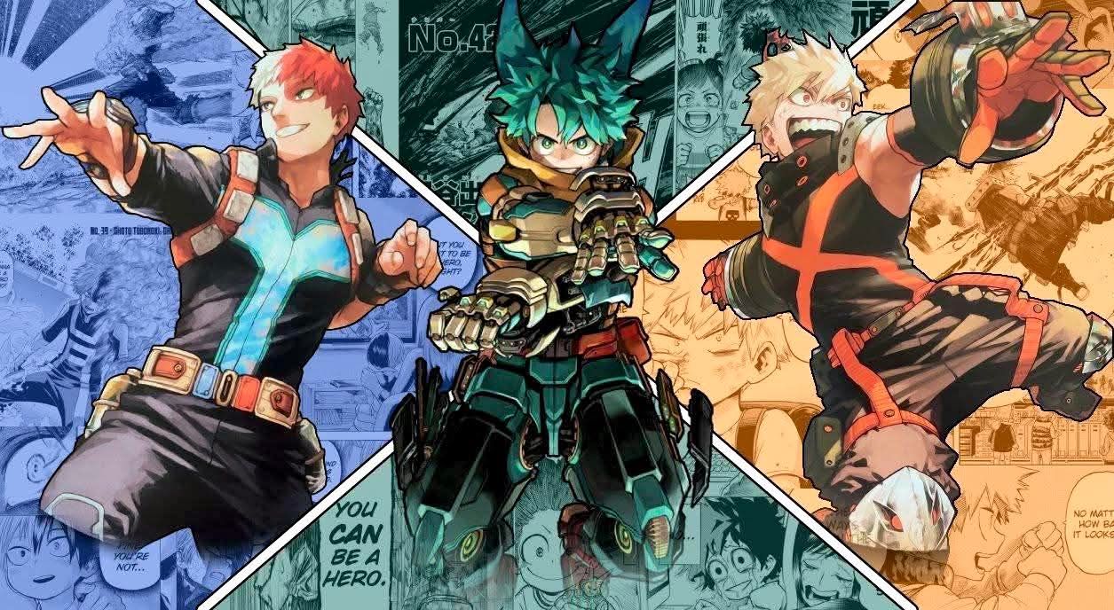 The Trio My Hero Academia #izukumidoriya #shototodoroki 