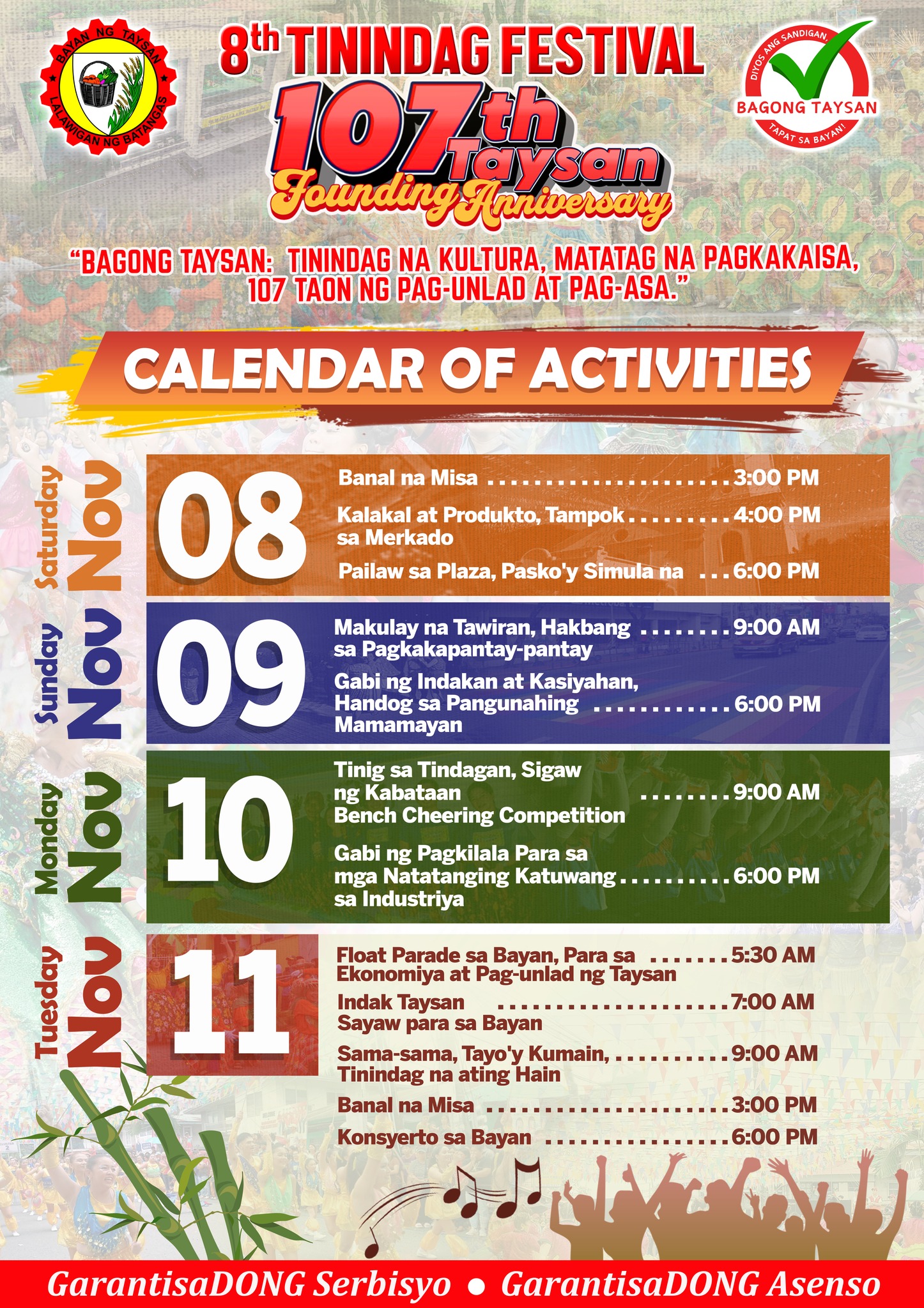 Sa nalalapit na paggunita... - Taysan Municipal Information | Facebook