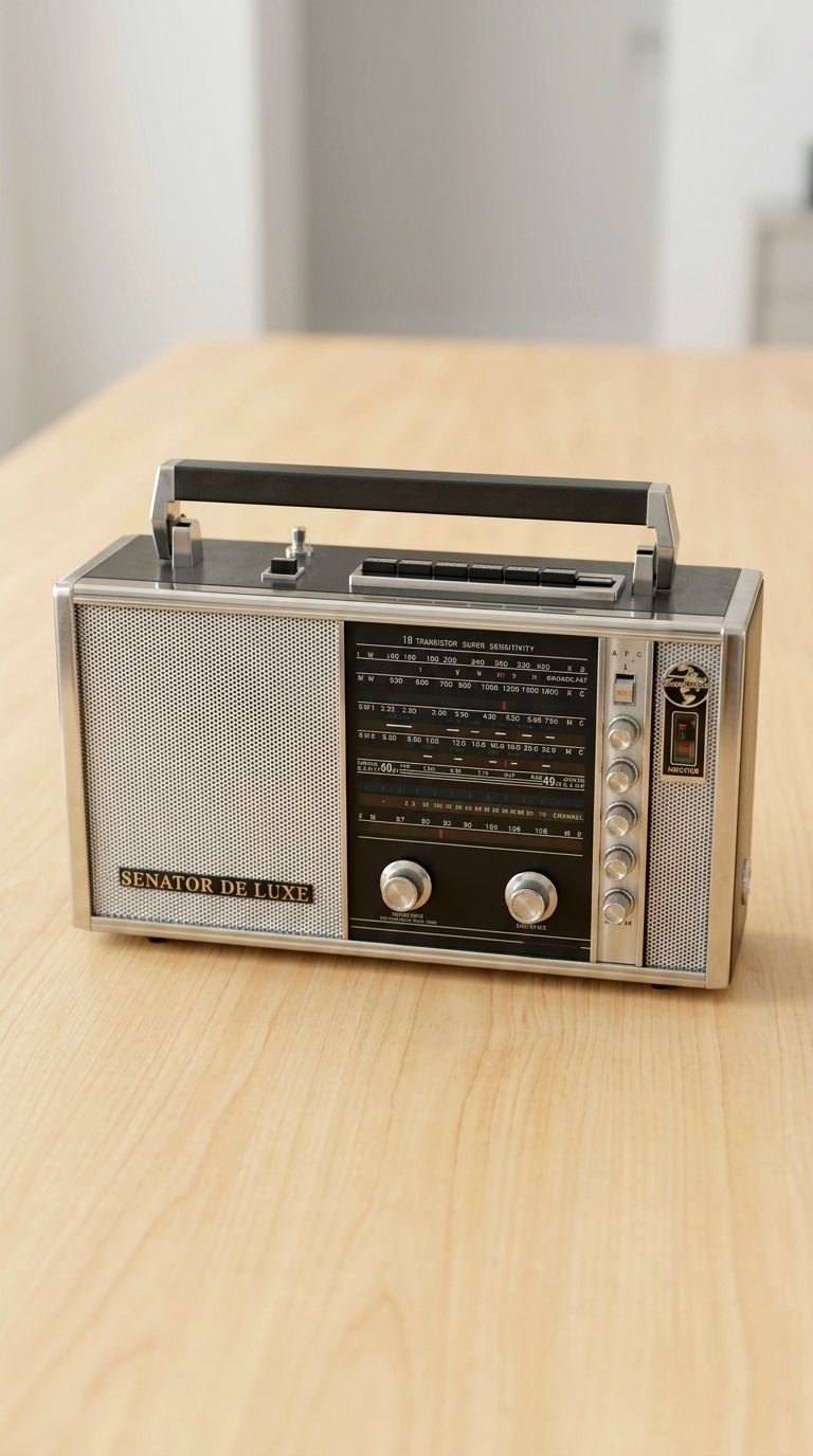 Sanyo Transworld Senator De Luxe 18H-815: a 1968 Japanese