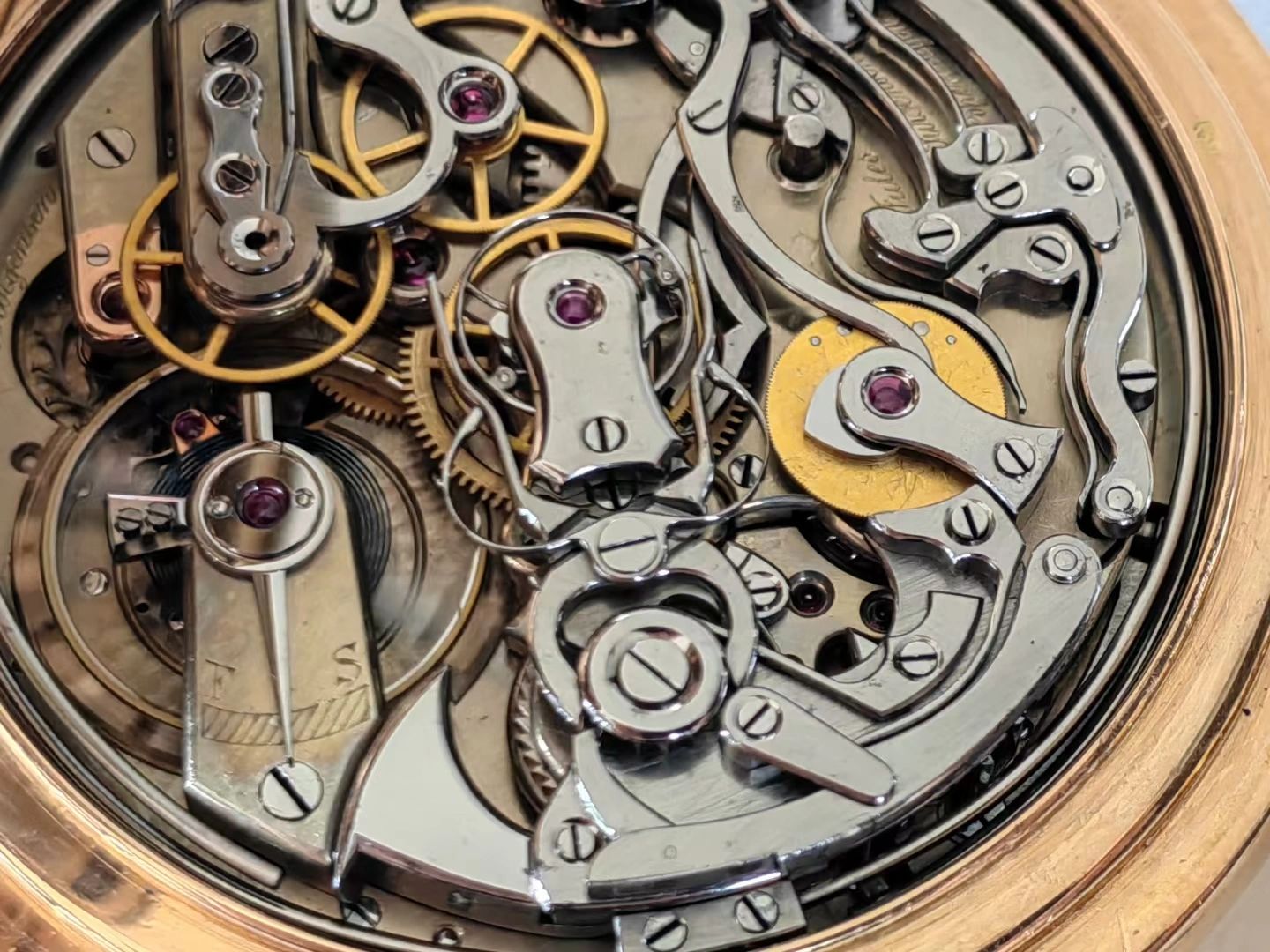 Mouvement De Montre Mécanique Vintage Jules Jurgensen - Pour Pièces Ou Réparation (ne Fonctionne Pas)