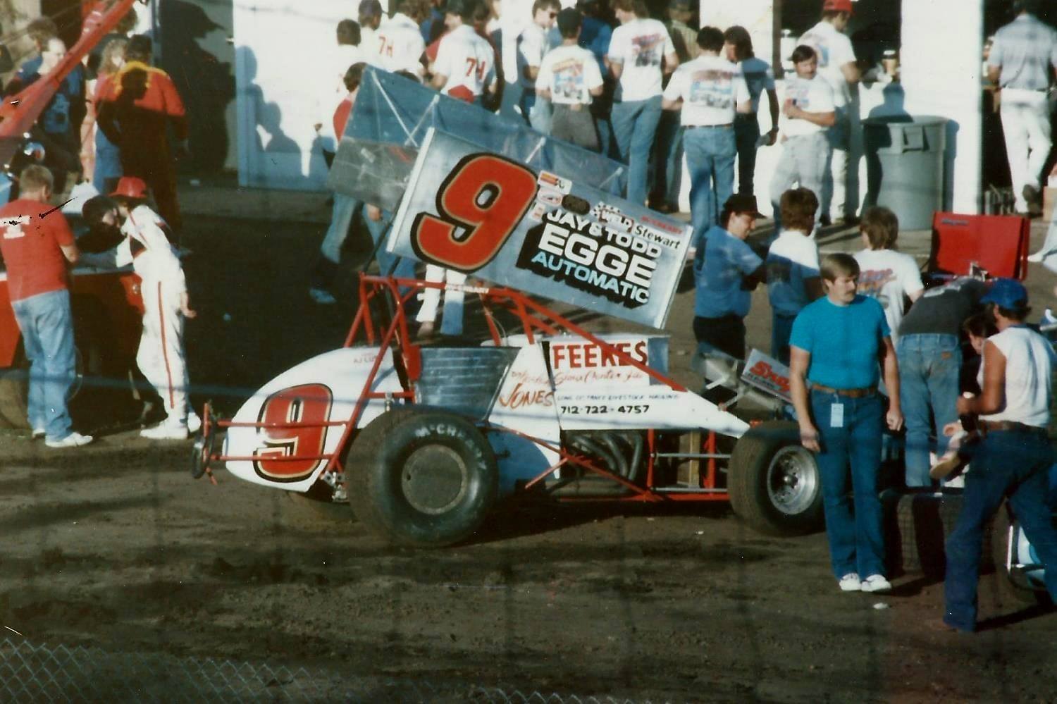 Sprint - 1988 - Huset's Speedway - Marlon Jones #9 sprint - Driver ...