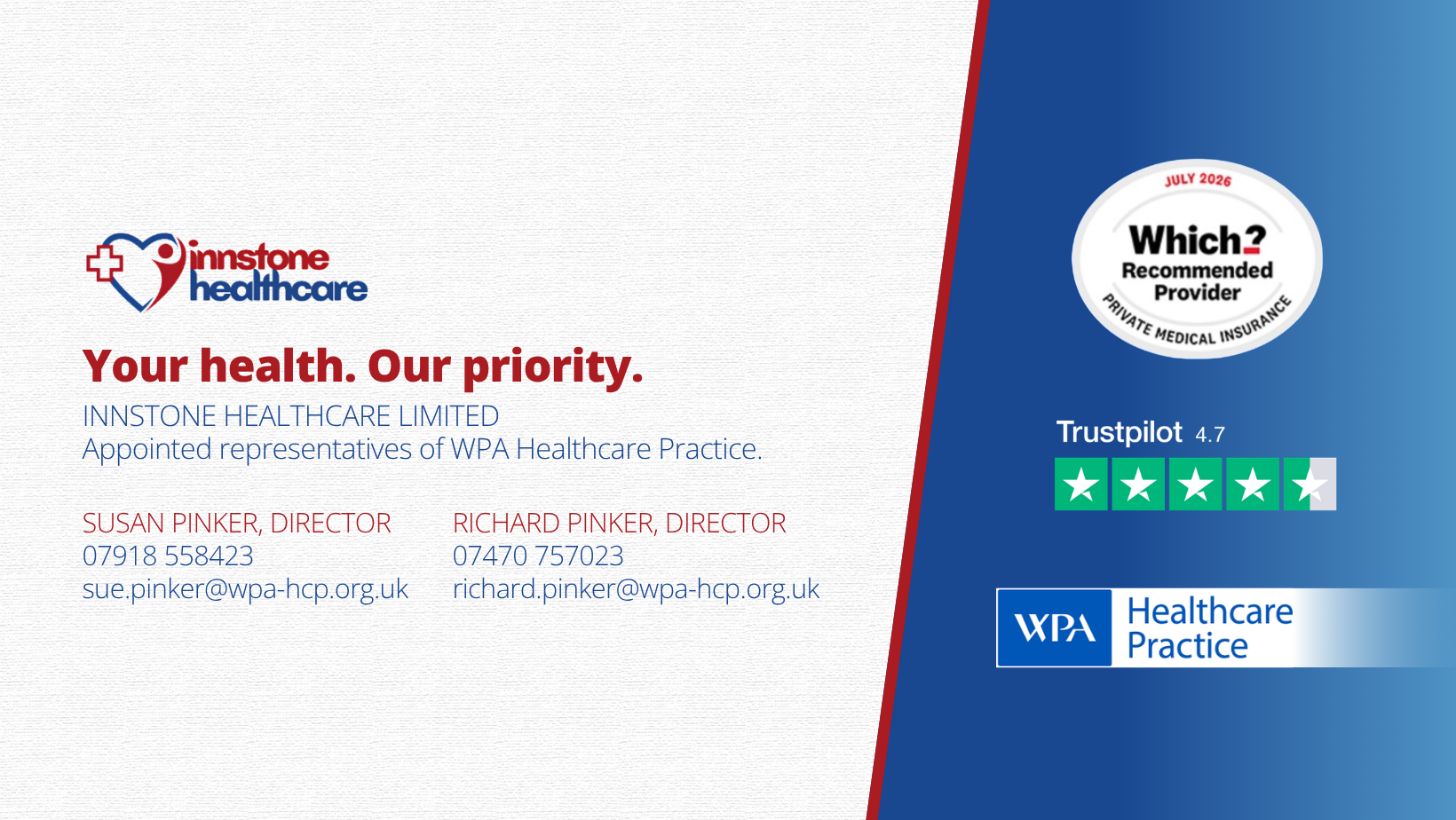 Innstone Healthcare | Macclesfield