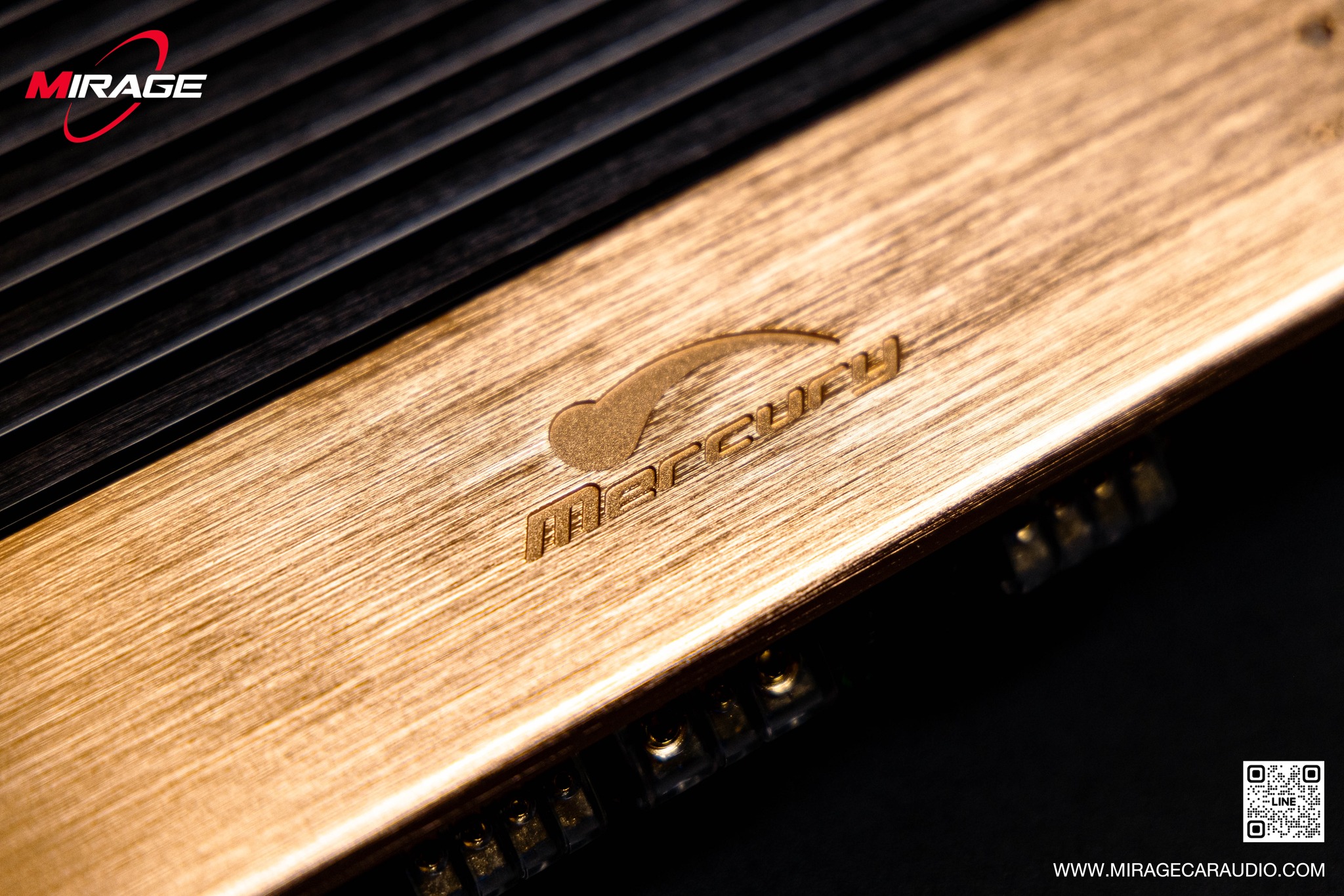 Mercury - The MERCURY MGR495 4CH is an ultra-small power audio 