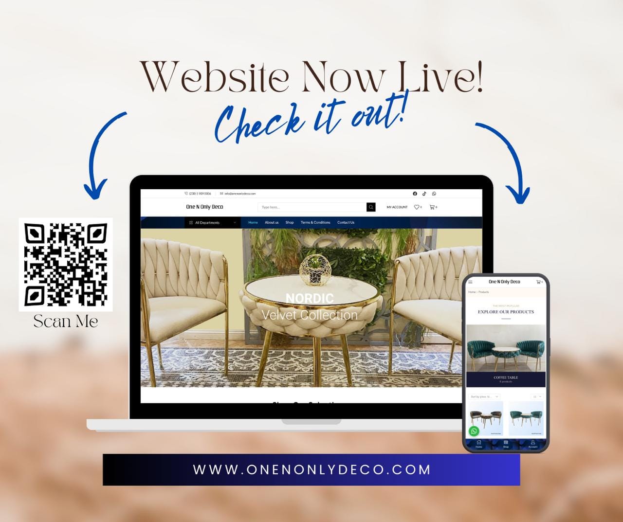 One N Only Deco - We're thrilled to announce the launch of our brand ...