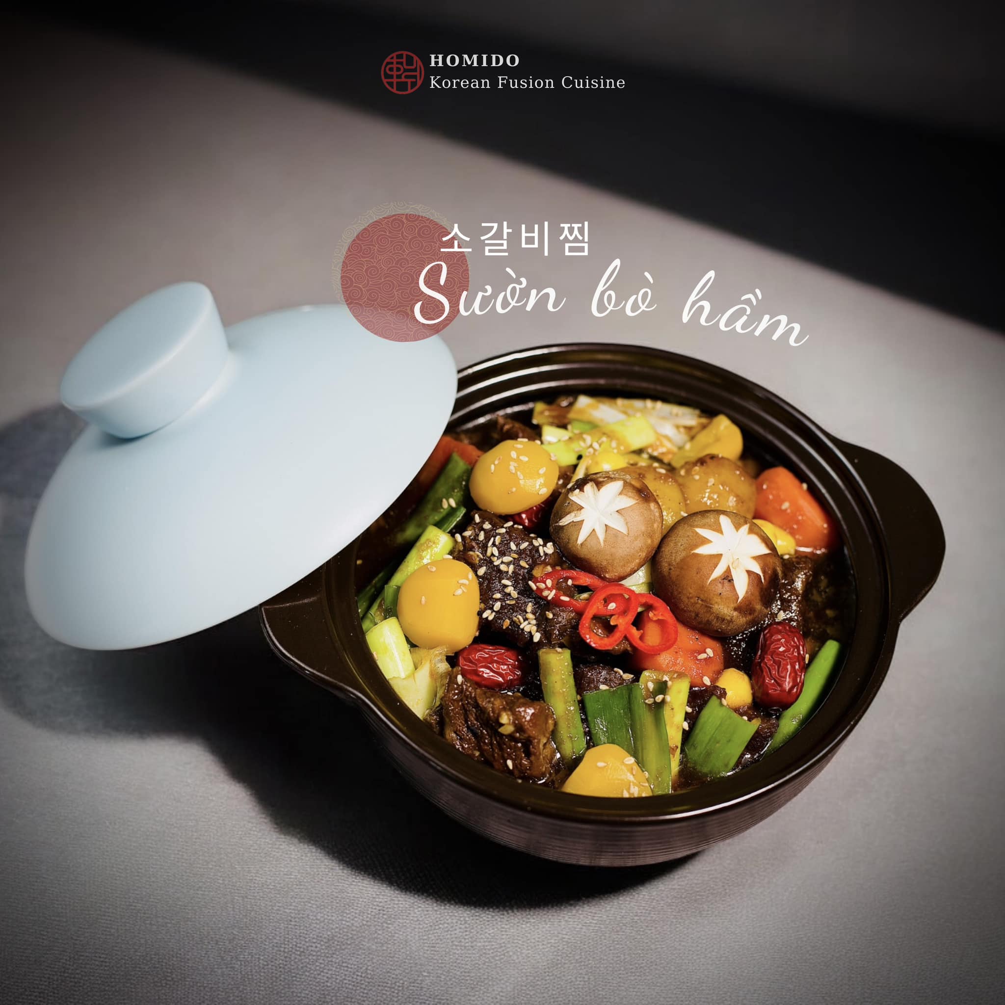 SƯỜN BÒ HẦM (소갈비찜) - CÔNG THỨC GIA... - Homido Korean Food | Facebook