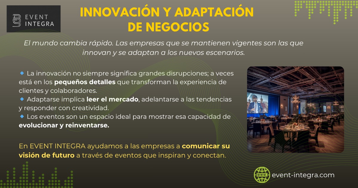 EVENT INTEGRA - 🌍 El mundo cambia cada día, y las empresas... | Facebook